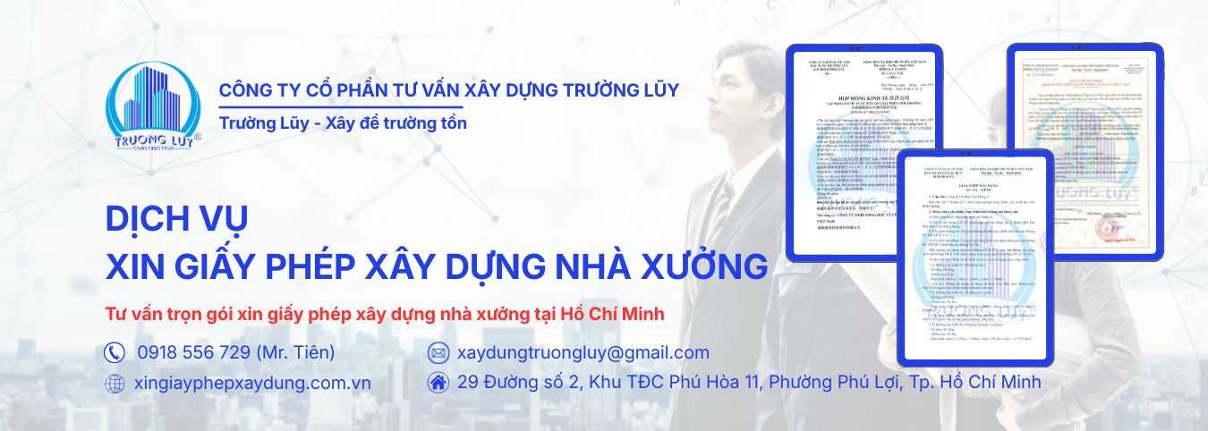 Dịch vụ xin giấy phép xây dựng nhà xưởng